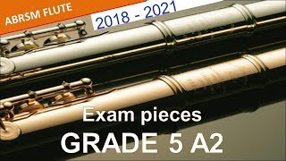 Flute ABRSM Grade 5 20182021 A2 Telemann Vivace 1st movt  ABRSM from 2022 A9 [upl. by Caasi233]