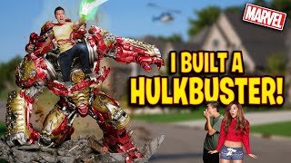 I BUILT A HULKBUSTER FOR 3000 Iron Man Suit in Real Life XM Studios [upl. by Witha]