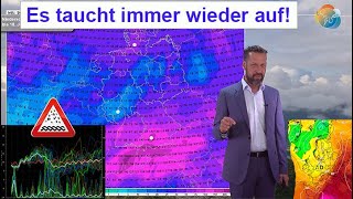 Es neuer Regen im Süden Kühle von Norden taucht immer wieder auf Wettervorhersage 0309062024 [upl. by Assetnoc114]