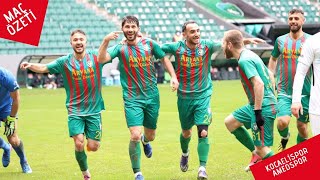 Maç Özeti  Kocaelispor 12 Amedspor [upl. by Harcourt937]