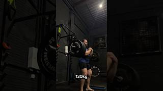 Zercher Deadlift 100130kg [upl. by Noemys347]