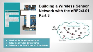 Building a Wireless Sensor Network with the nRF24L01 Part 3 [upl. by Aninaj331]