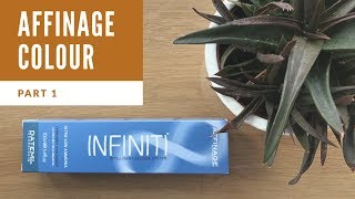 Affinage colour Part1 i look at four tips to applying colourhair tutorial [upl. by Lowery47]