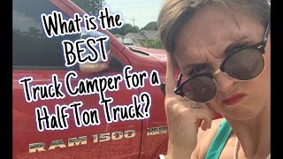 3 Reasons Capri is the BEST Truck Camper for a Half Ton Truck [upl. by Elton132]