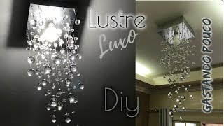 DIYLUSTRE DE LUXO GASTANDO POUCO [upl. by Nosredna192]