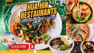 The Hidden Gems of Hua Hin MustTry Restaurants [upl. by Flip]