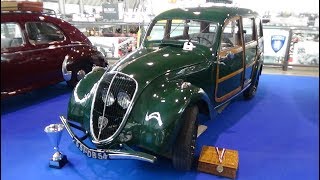 1938  1949 Peugeot 202 UH  Retro Classics Stuttgart 2018 [upl. by Hultgren]