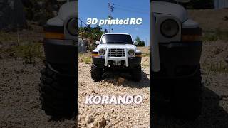 3D printed RC body SsangYong Korando [upl. by Dowell426]