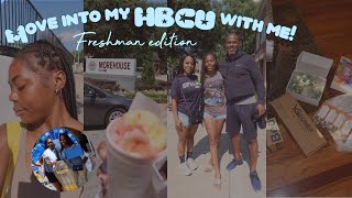 MOVE INTO MY HBCU WITH ME Freshman Year  Spelman College Edition [upl. by Liahkim]