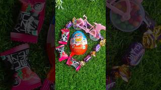 Kinder Joy with just jelly Eclairs Toffee Yt shorts viral [upl. by Korff779]