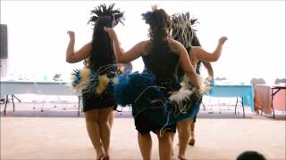 Tahitian dance by the bride and pacific bloom [upl. by Maryjane123]