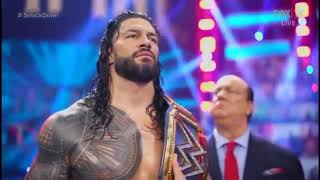 Roman Reigns debuts NEW THEME SONG FULL ENTRANCE Smackdown April 2021 [upl. by Ethbun595]