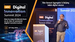 How Account Aggregator is helping Indias digital mission  DigiSahamati Foundation’s B G Mahesh [upl. by Luanne]