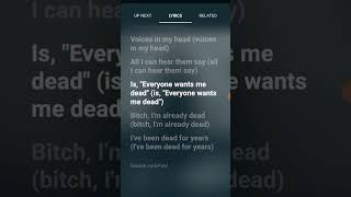 Juice WRLD  Already Dead hiphoplyrics lyrics juicewrld rap [upl. by Sennahoj86]