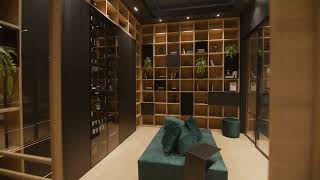 Garofoli Group  Salone del mobile 2024  Living con Libreria [upl. by Tisha]