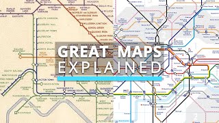 The Good Bad and Ugly of the London Tube Map  Great Maps Explained [upl. by Julide]