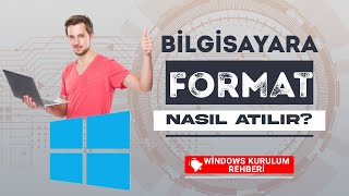 FORMAT NASIL ATILIR  WİNDOWS 10 FORMAT ATMA REHBERİ 2023 [upl. by Voletta]