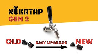 Nukatap FC Gen 2  Flow control for highly carbonated beers amp high pressure beverages [upl. by Sikko]