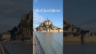 Mont SaintMichel Normandie 🇫🇷 FRANCE montsaintmichel [upl. by Bedell496]