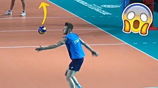 SKY BALL SERVES  Crazy Volleyball Serves HD [upl. by Romanas]