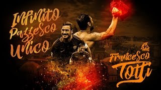 Francesco Totti  AS Romas Hero  Legend  Amazing Goals Skills Passes Assists  2016  HD [upl. by Innavoj]