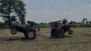 Massey 9500 vs new holland 36002 tochan tractor tochanking massey9500smart nishudaswal 9500 [upl. by Ahsilrae]