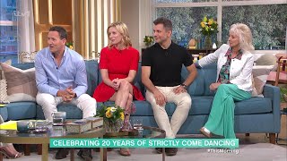 Rachel Riley Debbie McGee Brendan Cole Pasha Kovalev 20 Yrs Of SCD On This Morning 15052024 [upl. by Mientao]