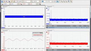 How to use an oscilloscope to measure distortion in a stereo amplifier [upl. by Adnolaj]