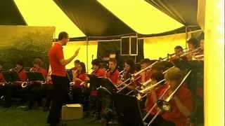 Clitheroe Royal Grammar School Swing Band in our Big Top at Pound Day [upl. by Yeltnarb]