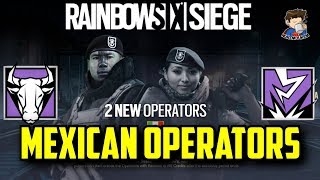 Rainbow Six Siege Mexican Operators Bulldozer amp Urge Fan Made Metro amp Blockade R6 [upl. by Narcho918]