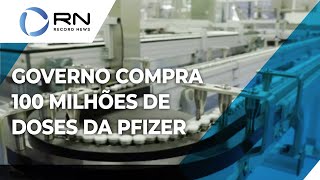 Ministério da Saúde assina compra de 100 milhões de doses da Pfizer [upl. by Caton]