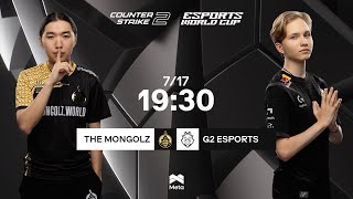 MONGOLZ vs G2  EWC 2024  Opening stage  BO3  MN cast [upl. by Anada]