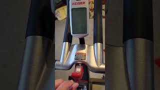 Fixing the resistance lever on Keiser M3 indoor spinning bicycle [upl. by Hooke824]