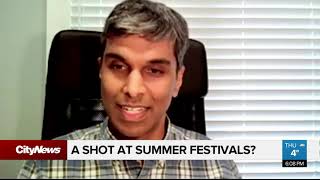 A shot at summer festivals Not even with two doses argues scientist who says immunity isn’t instant [upl. by Clotilde]