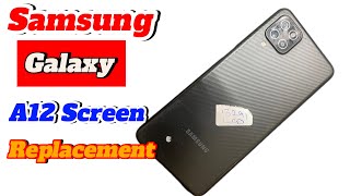 A12 screen replacement  Samsung Galaxy A12 dissemble amp Assembling step by step [upl. by Natiha678]