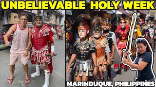 PHILIPPINES MOST UNIQUE HOLY WEEK  Moriones In Marinduque Filipino Island Tradition [upl. by Eceirahs]