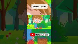 Four seasons short  Nursery rhymes and kids songs [upl. by Marylou425]