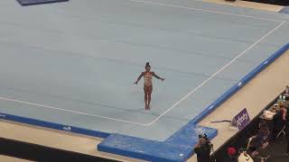 Simone Biles floor exercise 2024 us championships [upl. by Alyhs]