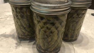 How To Make Pickled Green Beans Dilly Beans [upl. by Walczak420]