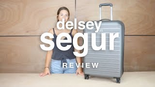 Delsey Segur Luggage Review  luggageconz [upl. by Byrom33]