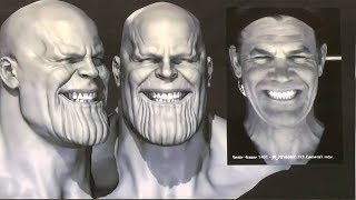 Thanos VFX Facial Expressions  😁😀 [upl. by Tollmann52]