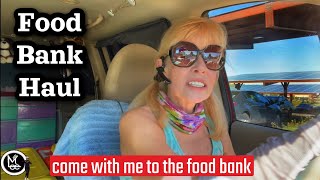 Food Bank Haul  Come with me to the Food Bank [upl. by Ritz338]