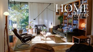 Home Updates  New living room layout thrift finds and outdoor space [upl. by Yeung911]