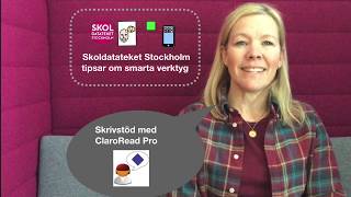 Skrivstöd med ClaroRead Pro [upl. by Augusto]