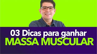 Três suplementos indispensáveis para o ganho de MASSA MUSCULAR  Dr Juliano Teles [upl. by Atikahs897]