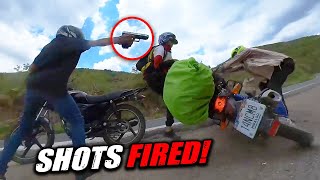 WHEN BIKERS FIGHT BACK  Crazy Motorcycle Moments Ep 54 [upl. by Blaze288]