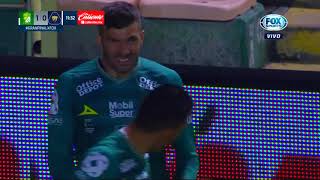 Gol de E Gigliotti  León 1  0 Pumas  Liga MX  Guardianes 2020 Apertura  LIGA BBVA MX [upl. by Vasiliki]