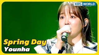 Spring Day Original BTS  Younha Immortal Songs 2  KBS WORLD TV 230708 [upl. by Akemad692]