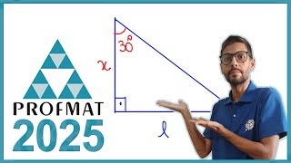 Correção Profmat Ena 2025 Q 05 Triângulo Retângulo [upl. by Arreis673]