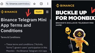 🔥Binance Backed Officially Moonbix🛒Reward Point Convert Token binance [upl. by Regdor]